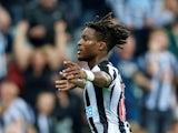 Rolando Aarons in action for Newcastle United in the EFL Cup in August 2017