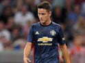Ander Herrera in action for Manchester United in the pre-season friendly against Bayern Munich on August 5, 2018