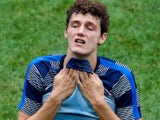 Benjamin Pavard in action for France during the World Cup final on July 15, 2018