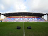 General view of Wigan Athletic's DW Stadium taken January 2015