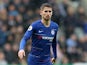Chelsea midfielder Jorginho in action during his side's Premier League clash with Newcastle on August 28, 2018