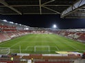 General view of Rotherham United's New York Stadium taken March 2018