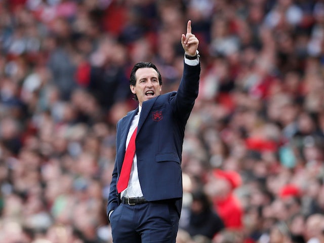 Arsenal manager Unai Emery has a point to make on August 25, 2018
