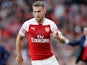 Aaron Ramsey in action for Arsenal on August 25, 2018