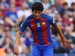 Carles Alena in action for Barcelona in August 2016