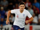 England defender Harry Maguire in action during his side's international friendly against Switzerland on September 11, 2018