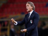 Roberto Mancini in charge of Italy on September 7, 2018