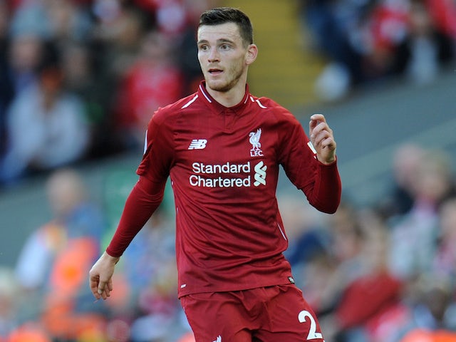 Liverpool left-back Andrew Robertson wanted more at Old Trafford