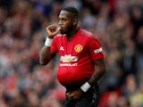 'Fred' celebrates scoring during the Premier League game between Manchester United and Wolverhampton Wanderers on September 22, 2018