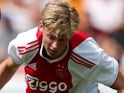 Frenkie de Jong in action for Ajax on July 19, 2018