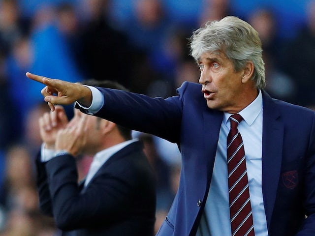 Pellegrini hoping to see some injured West Ham players return against Spurs