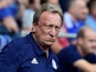 Cardiff City manager Neil Warnock looking sultry on September 2, 2018