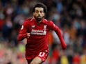 Mohamed Salah in action during Liverpool's Premier League clash with Chelsea on September 29, 2018