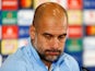 Exasperated Manchester City manager Pep Guardiola at a press conference on October 1, 2018