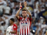 Saul Niguez in action for Atletico Madrid on September 29, 2018