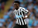 Christian Atsu in action for Newcastle United on September 1, 2018