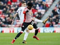Josh Maja in action for Sunderland