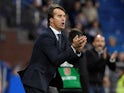 Julen Lopetegui in charge of Real Madrid on October 6, 2018