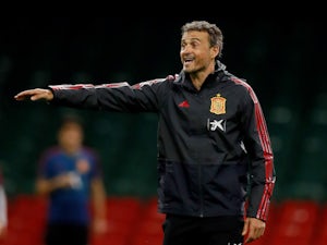 Luis Enrique in charge of Spain on October 8, 2018