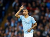 Danilo in action for Manchester City on May 9, 2018