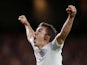 Harry Winks celebrates during the Nations League game between Spain and England on October 15, 2018