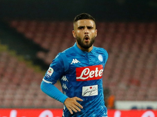 Liverpool 'fail with £61m Insigne offer'