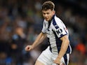 Oliver Burke in action for West Bromwich Albion in the EFL Cup on August 14, 2018