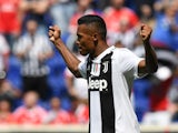 Alex Sandro in action for Juventus on July 28, 2018