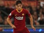 Cengiz Under in action for Roma in the Champions League on October 23, 2018