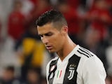 Cristiano Ronaldo in action for Juventus on October 20, 2018