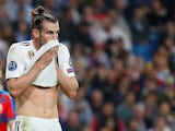 Gareth Bale in action during the Champions League group game between Real Madrid and Viktoria Plzen on October 23, 2018
