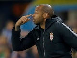 Thierry Henry in action as Monaco manager on October 20, 2018