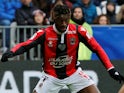 Allan Saint-Maximin in action for Nice in March 2018