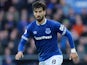 Andre Gomes in action for Everton on October 21, 2018