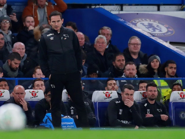 Frank Lampard makes losing return to old club Chelsea as Derby manager