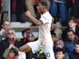 Marcus Rashford celebrates his late winner during the Premier League game between Bournemouth and Manchester United on November 3, 2018