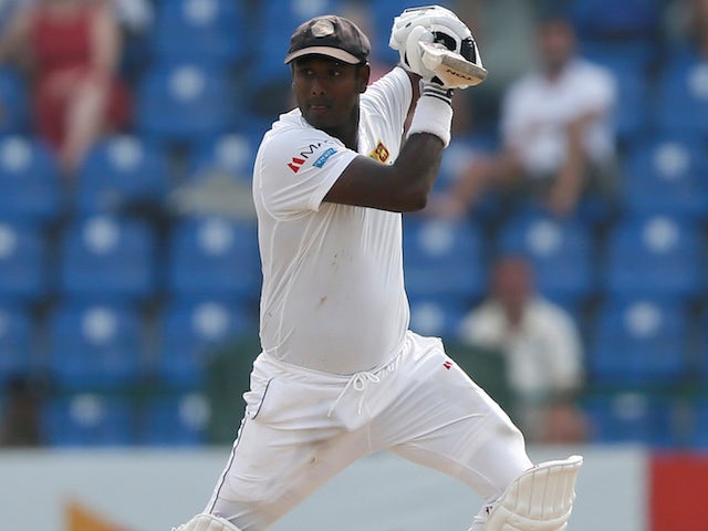 Angelo Mathews hits century as Sri Lanka fight back against England
