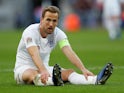 Harry Kane in action during the Nations League group game between England and Croatia on November 18, 2018