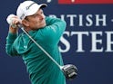 Justin Rose in action on October 12, 2018