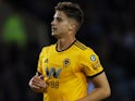 Leander Dendoncker in action for Wolverhampton Wanderers in the EFL Cup on August 28, 2018