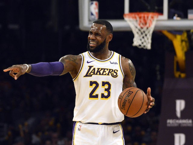 James leads the way as Lakers edge out Hawks