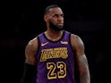 LeBron James in action for the LA Lakers on November 14, 2018