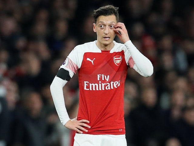 Mesut Ozil 'facing uncertain Arsenal future'