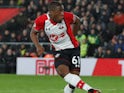 Michael Obafemi in action for Southampton on January 21, 2018