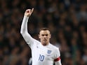 Wayne Rooney playing for England in November 2014