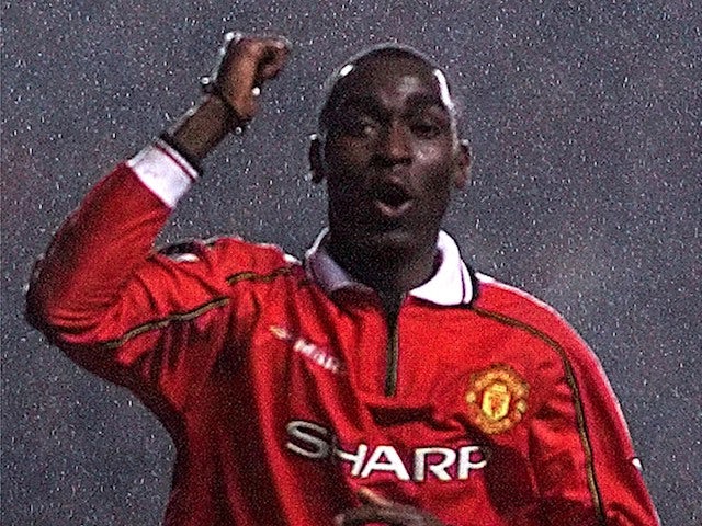 Andy Cole para el Manchester United en 1999