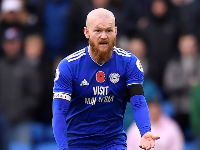 Aron Gunnarsson in action for Cardiff City in November 2018
