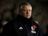 Sheffield United manager Chris Wilder pictured in November 2018
