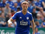 Jonny Evans in action for Leicester City in August 2018