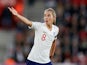 Jordan Nobbs in action for England on April 6, 2018